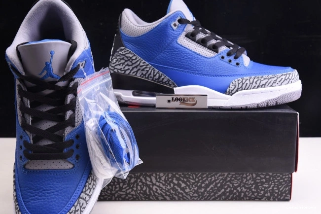 - 400 3 'Varsity Jordan Royal' CT8532 Retro Air 0823
